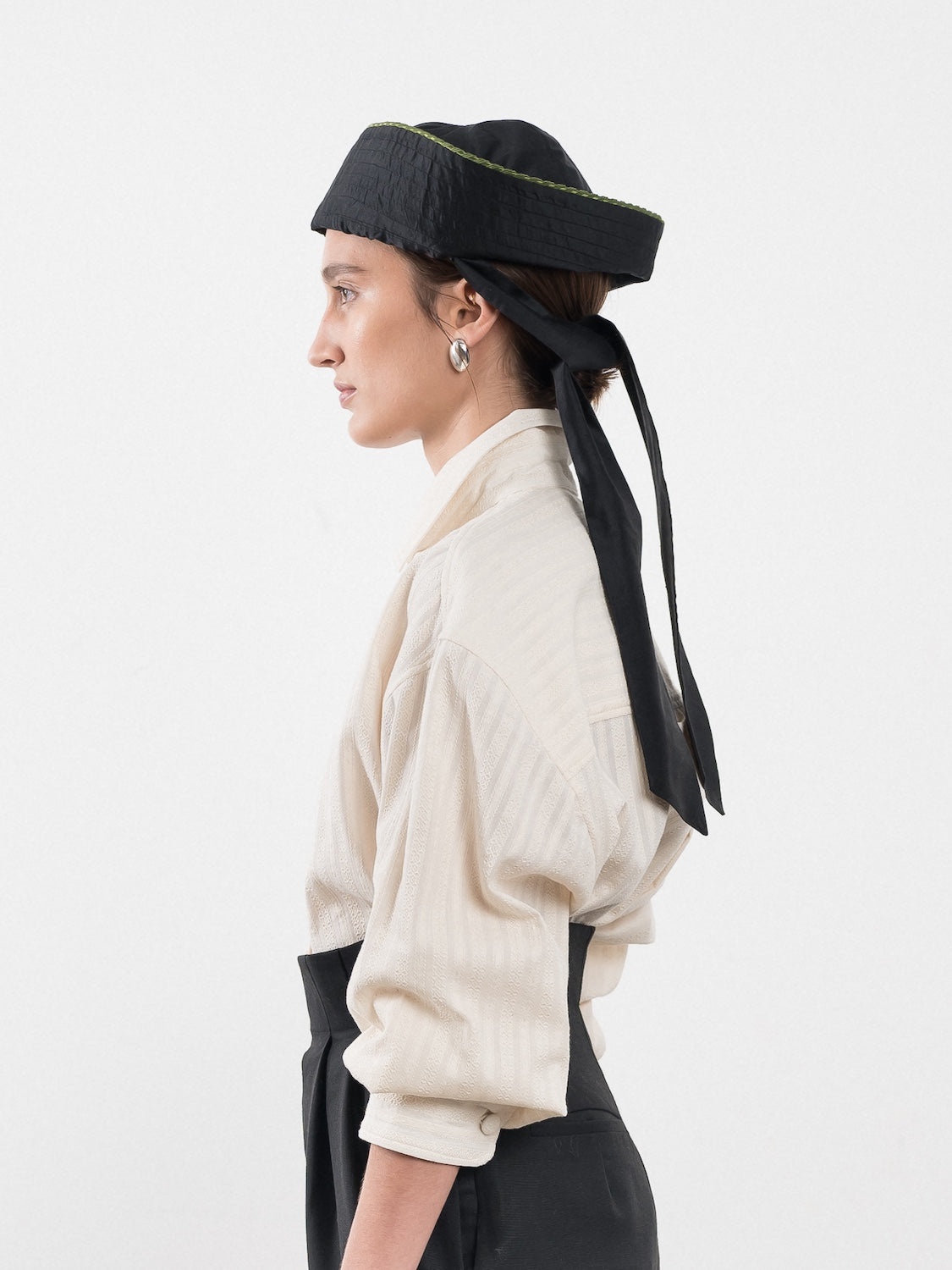 Sailor Hat - Silk Dupion