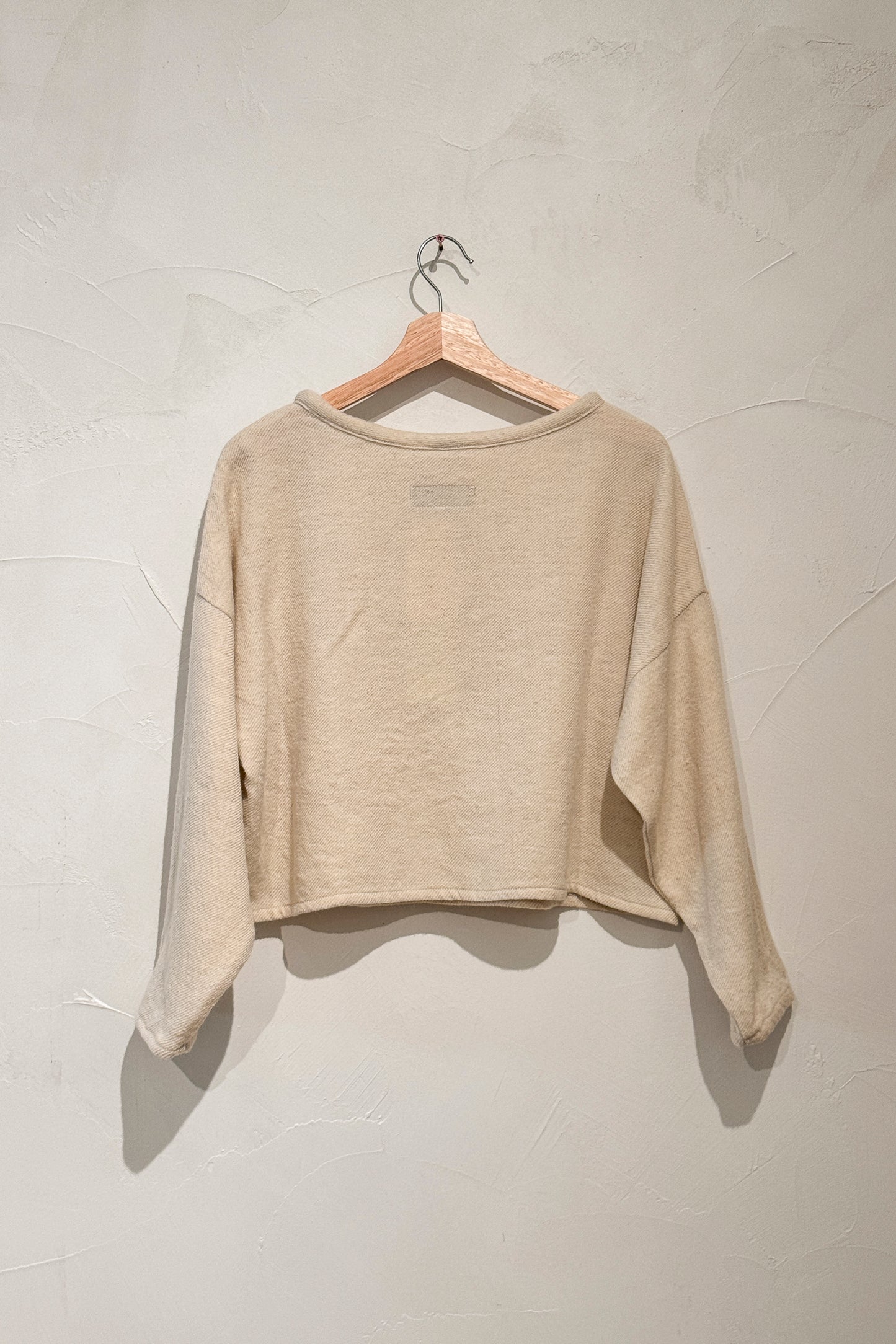 cropped long sleeve