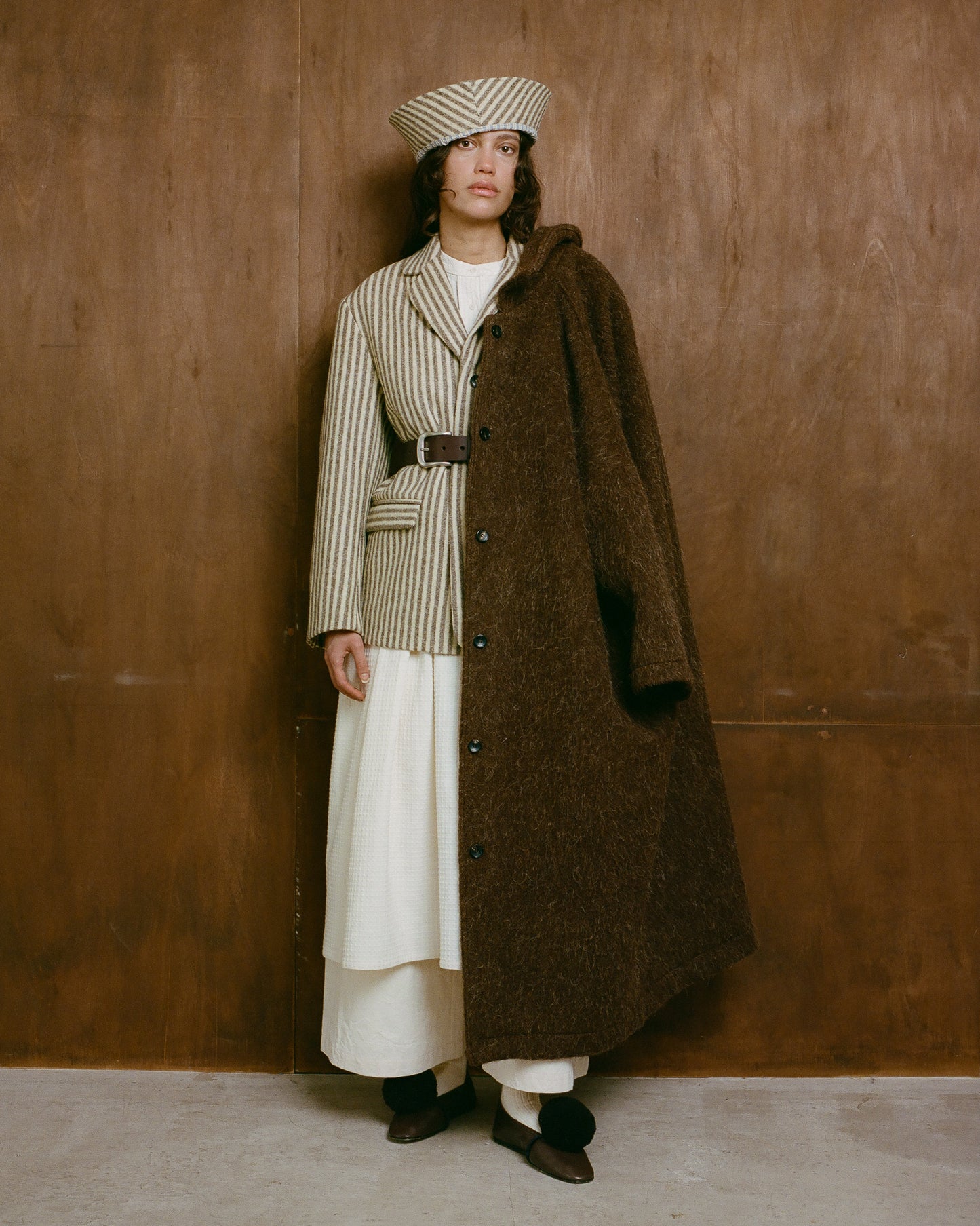 Annie Coat - Portuguese Long Hair Wool