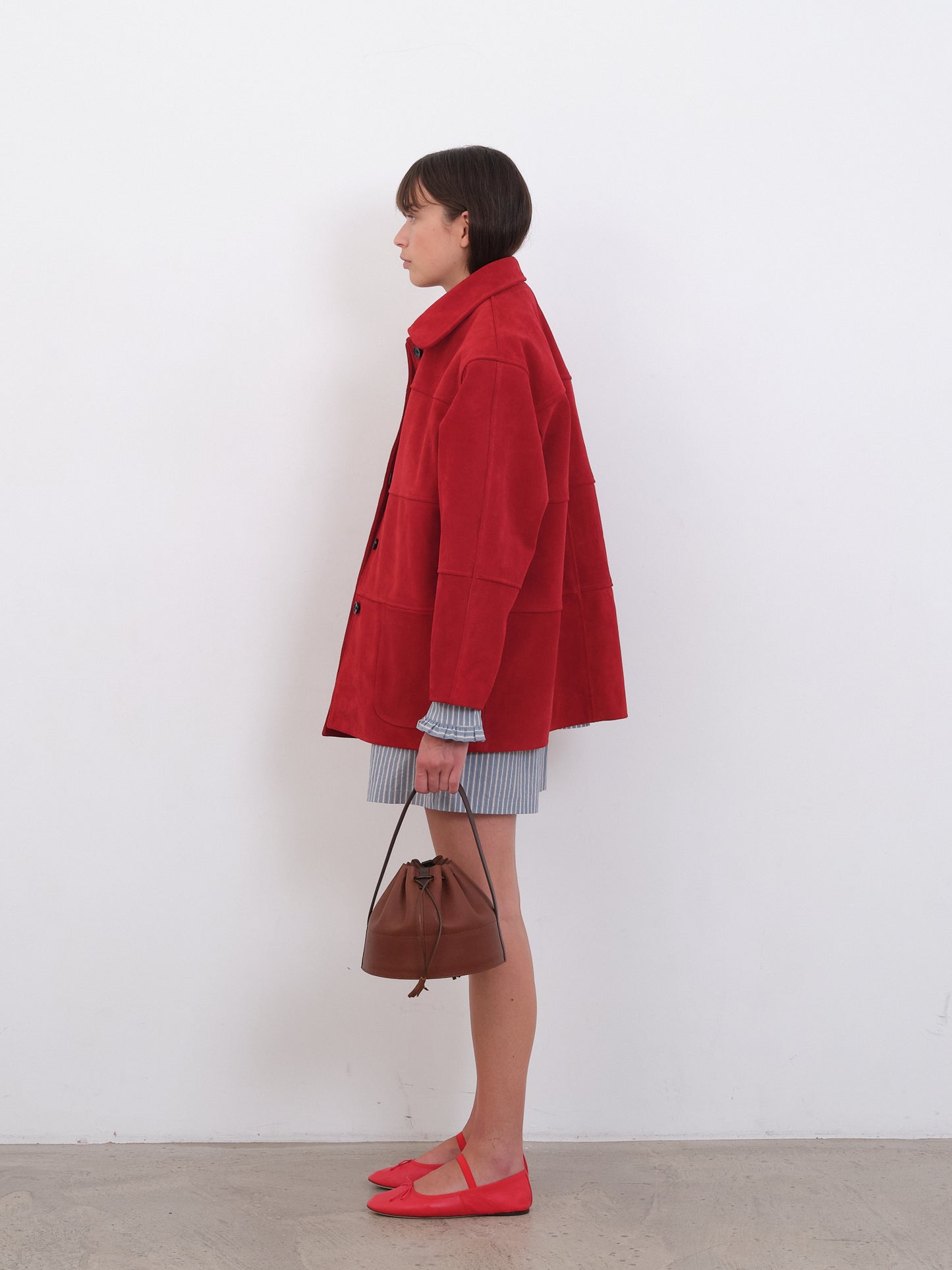 Quinn Jacket - Suede Checked