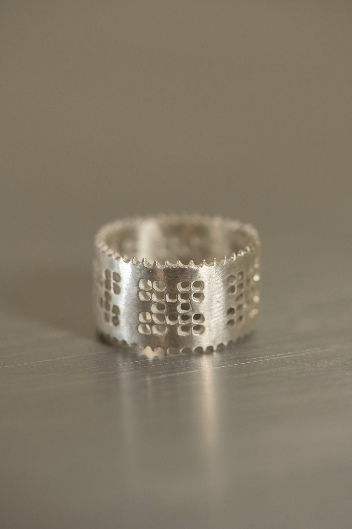 lace filet ring