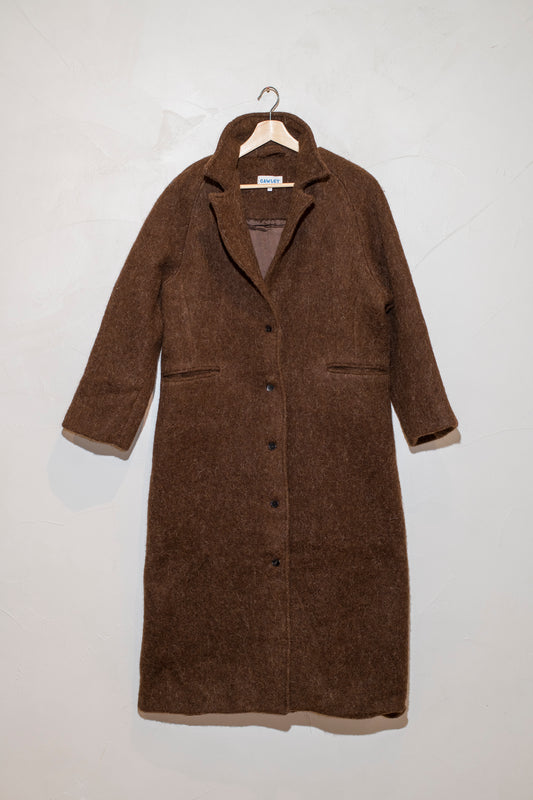 Annie Coat - Portuguese Long Hair Wool