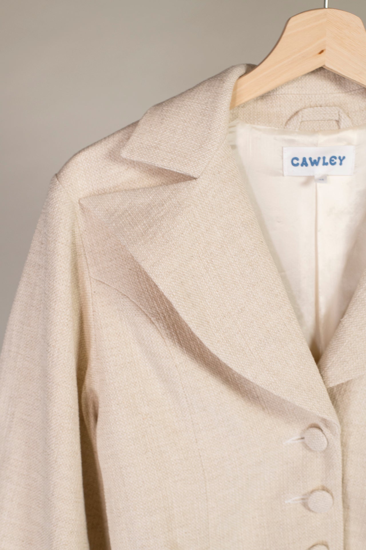 tender blazer - japanese basket weave cotton