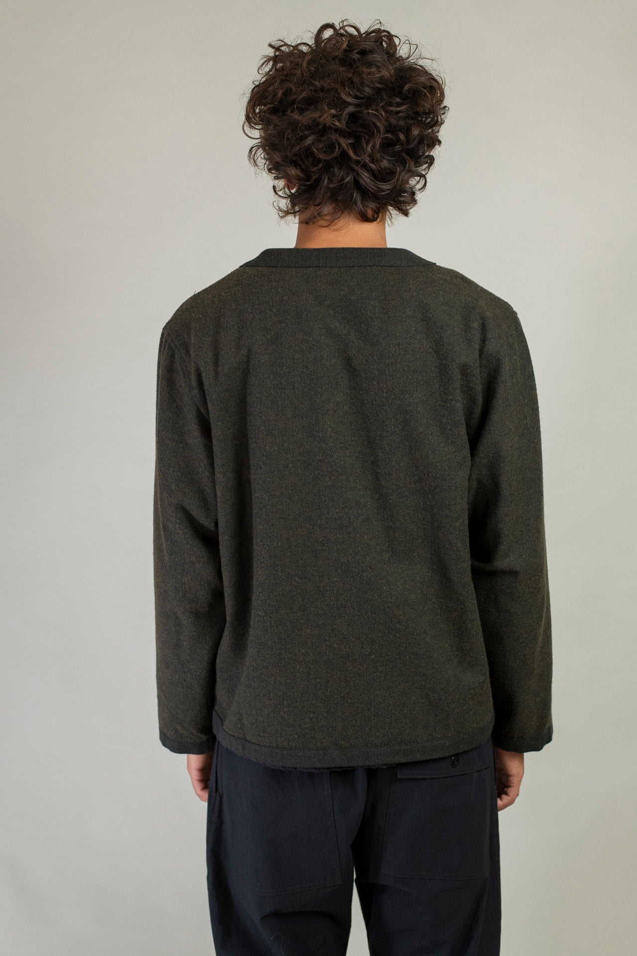 V-Neck Utility Cardigan