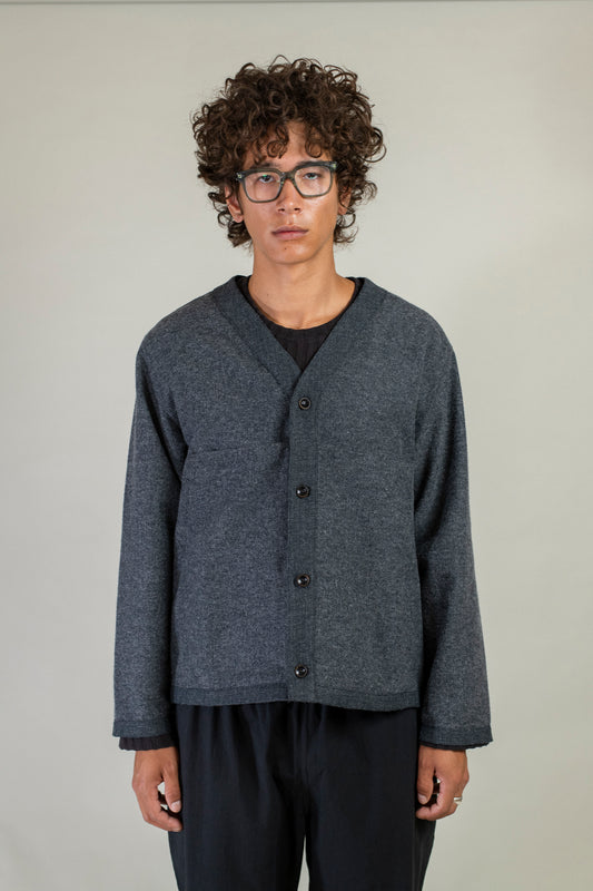 V-Neck Utility Cardigan