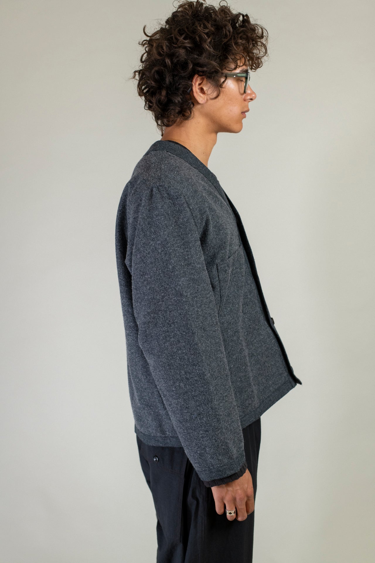 V-Neck Utility Cardigan