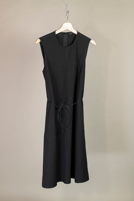 belted pencil dress