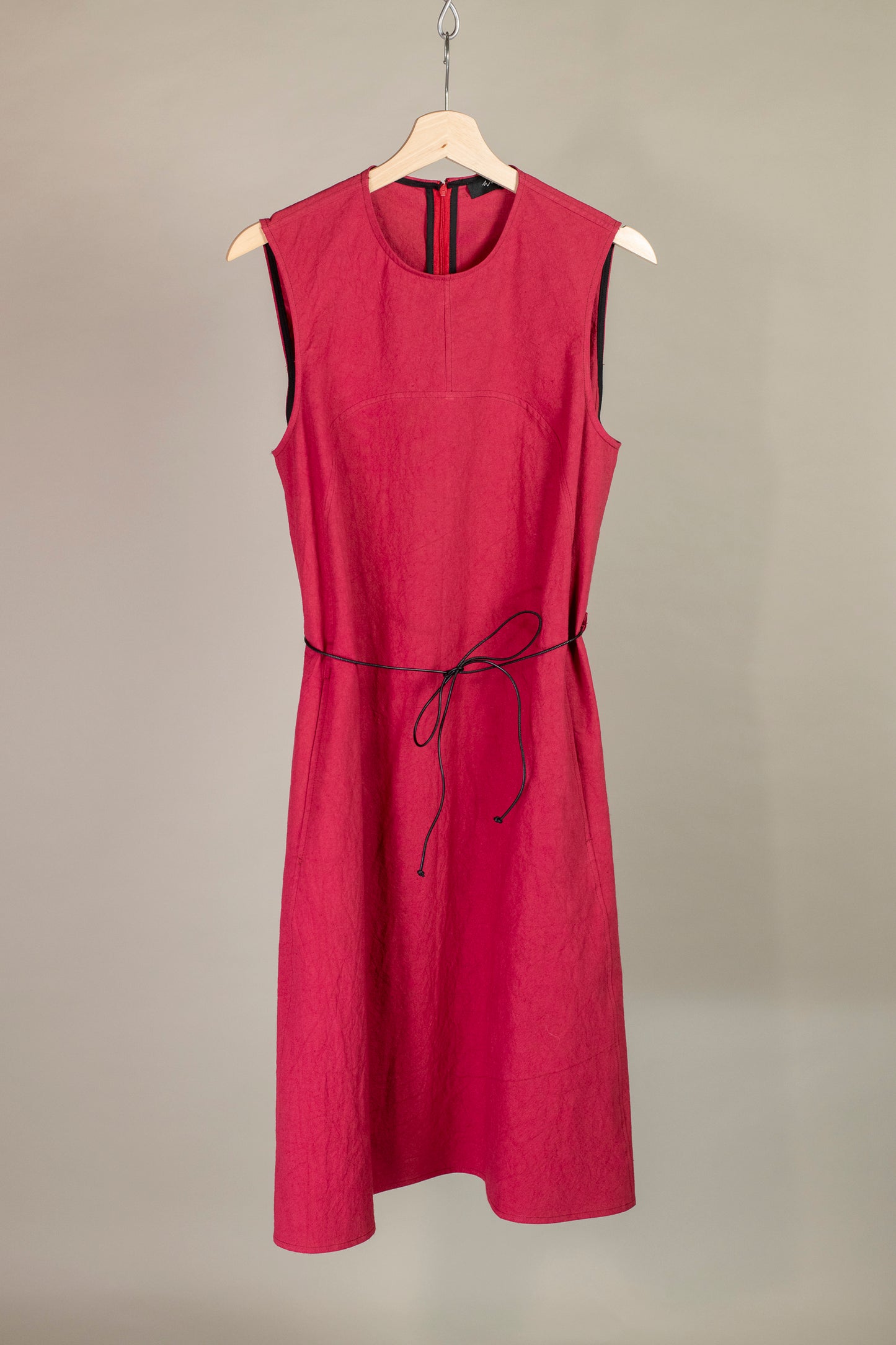 belted pencil dress