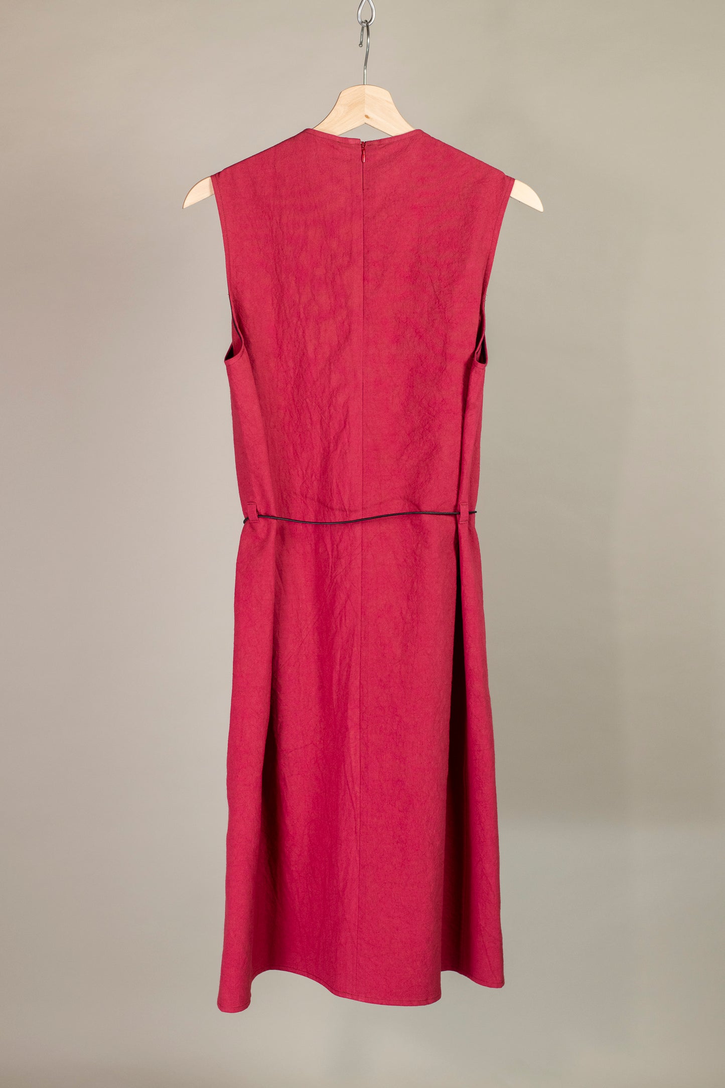 belted pencil dress
