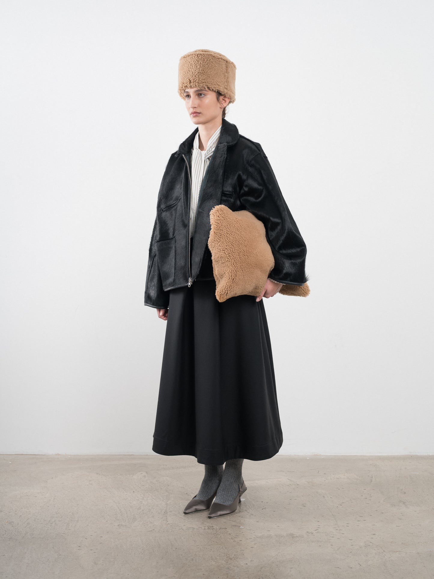 Flying Jacket - Hair On Leather Hide