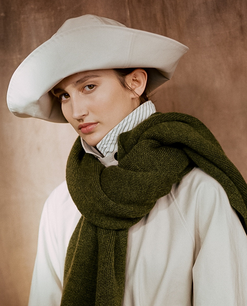 Sun Hat - British Gabardine