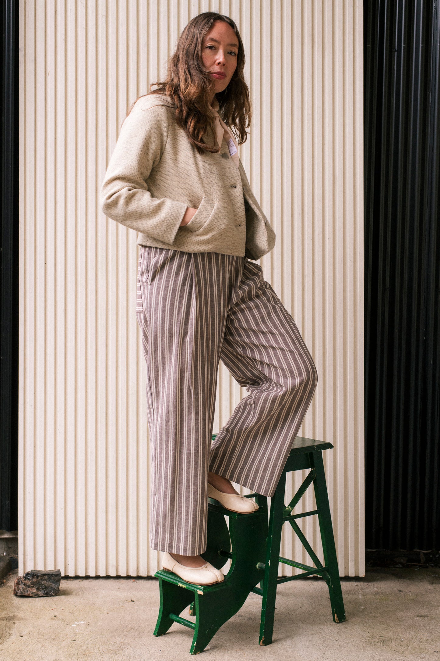 georgia trouser - japanese cotton/linen