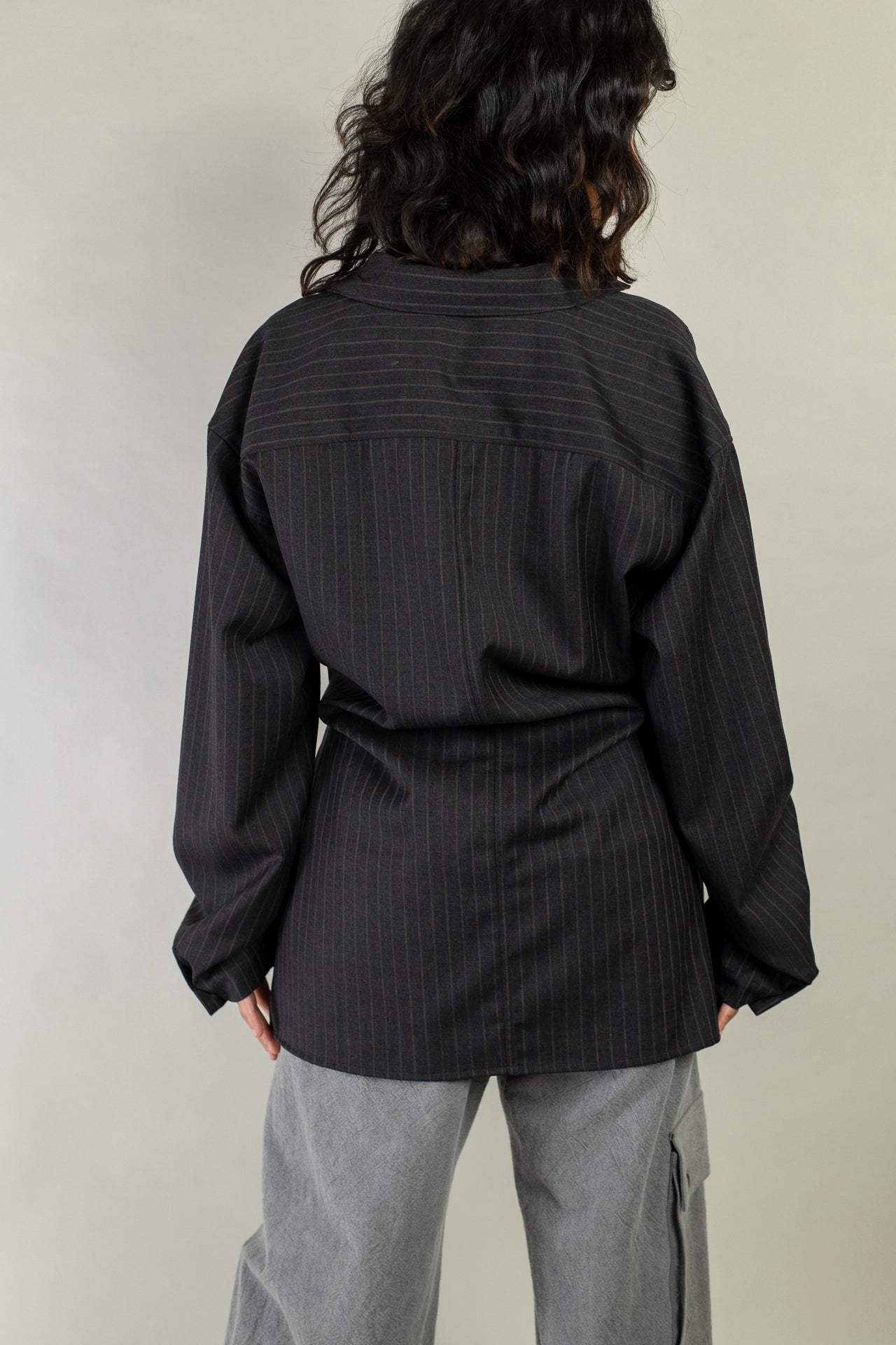 Drape Neck Shirt