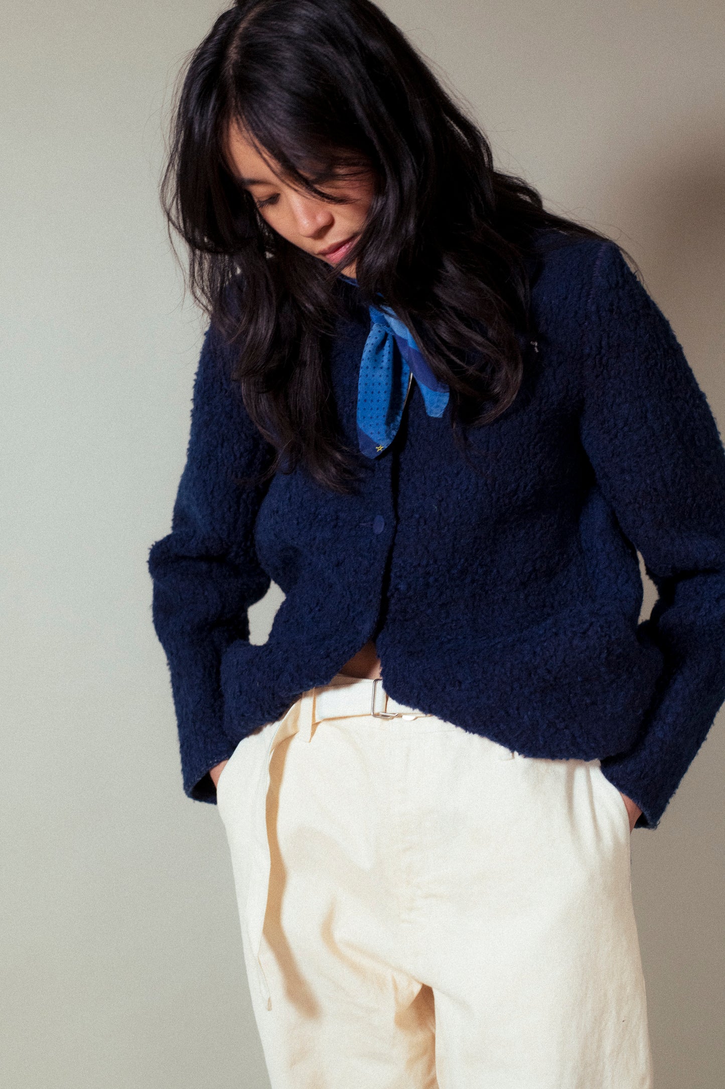belted trousers