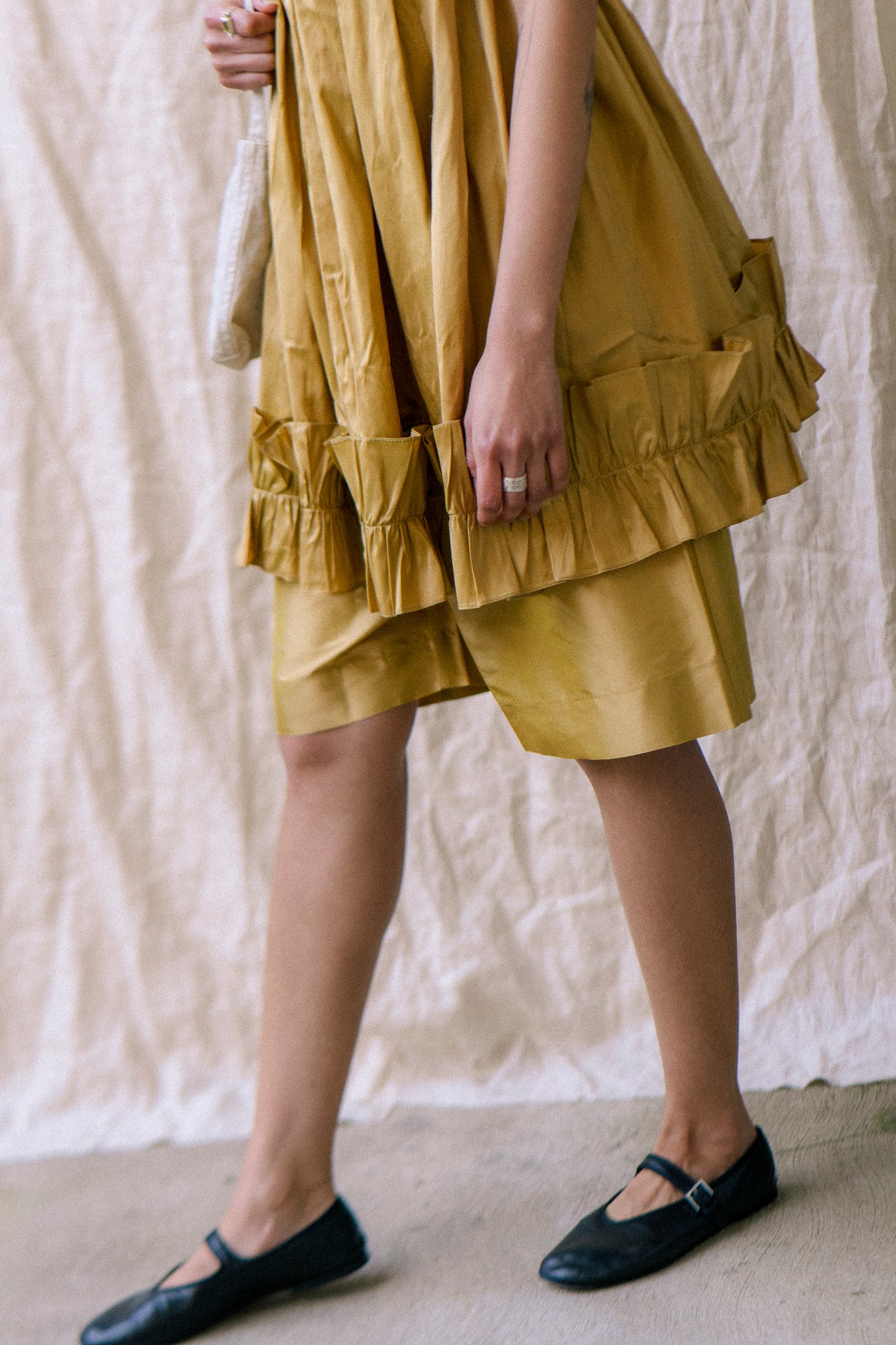 hilda short - silk dupion