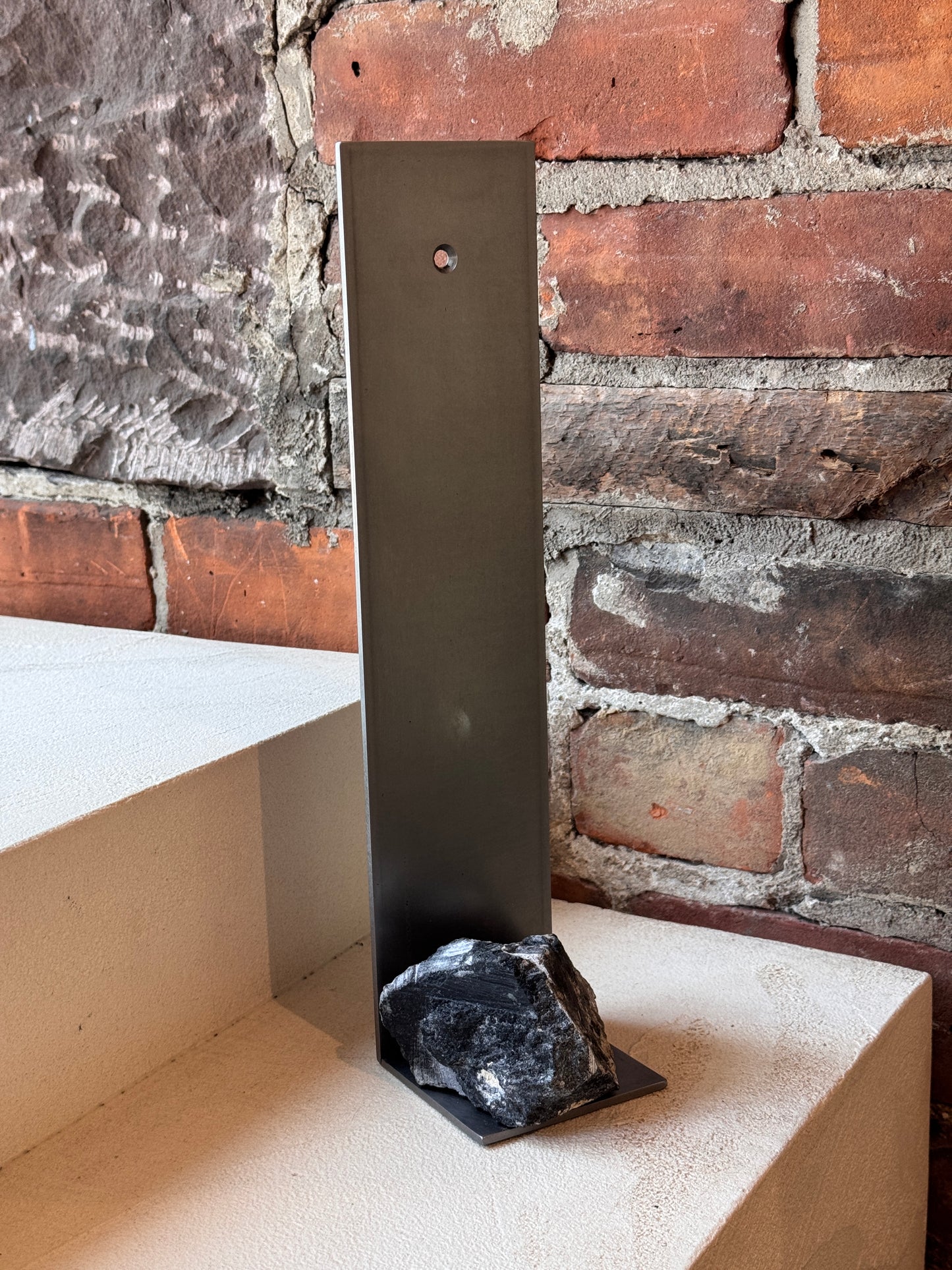 Rock Candle Sconce