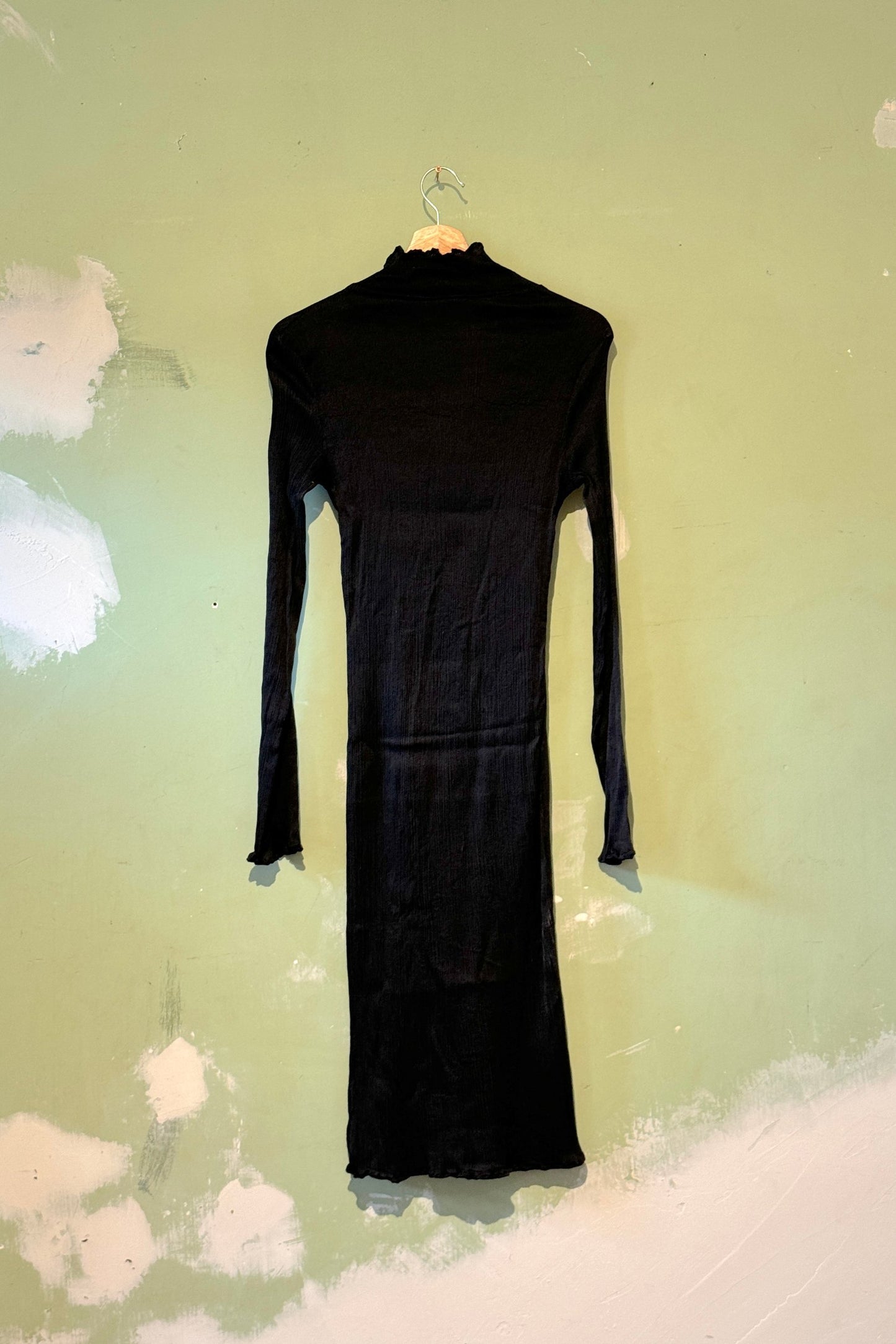 long sleeve blouse dress - style 731