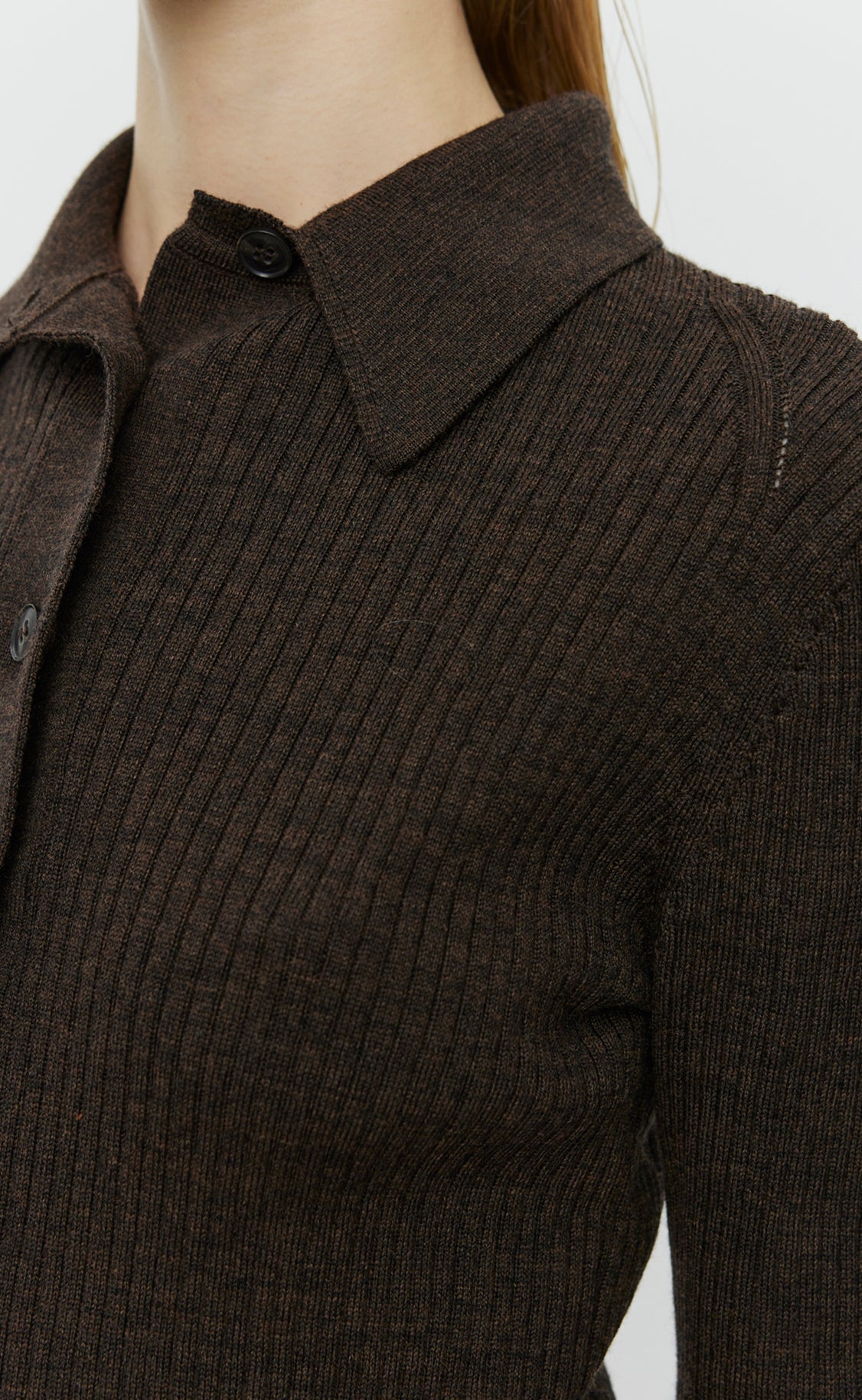 Knitted Rib Shirt