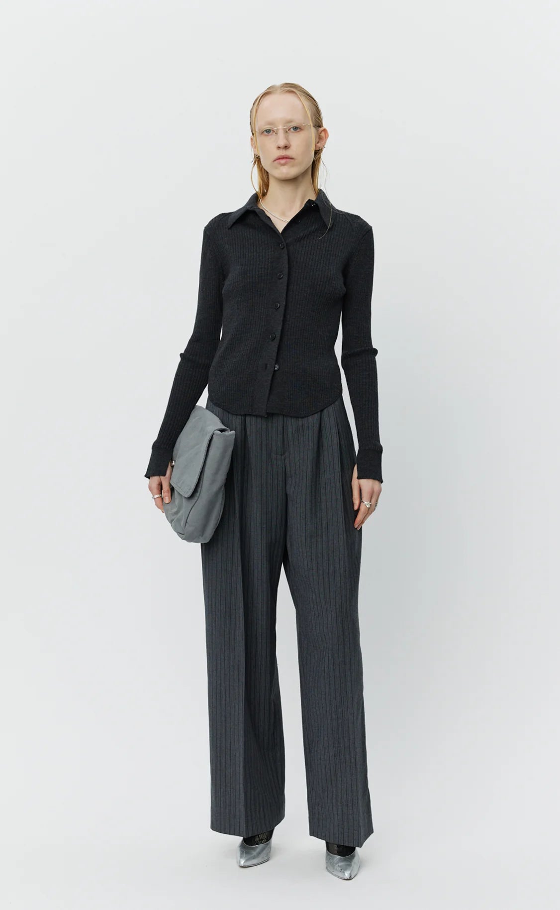 Knitted Rib Shirt