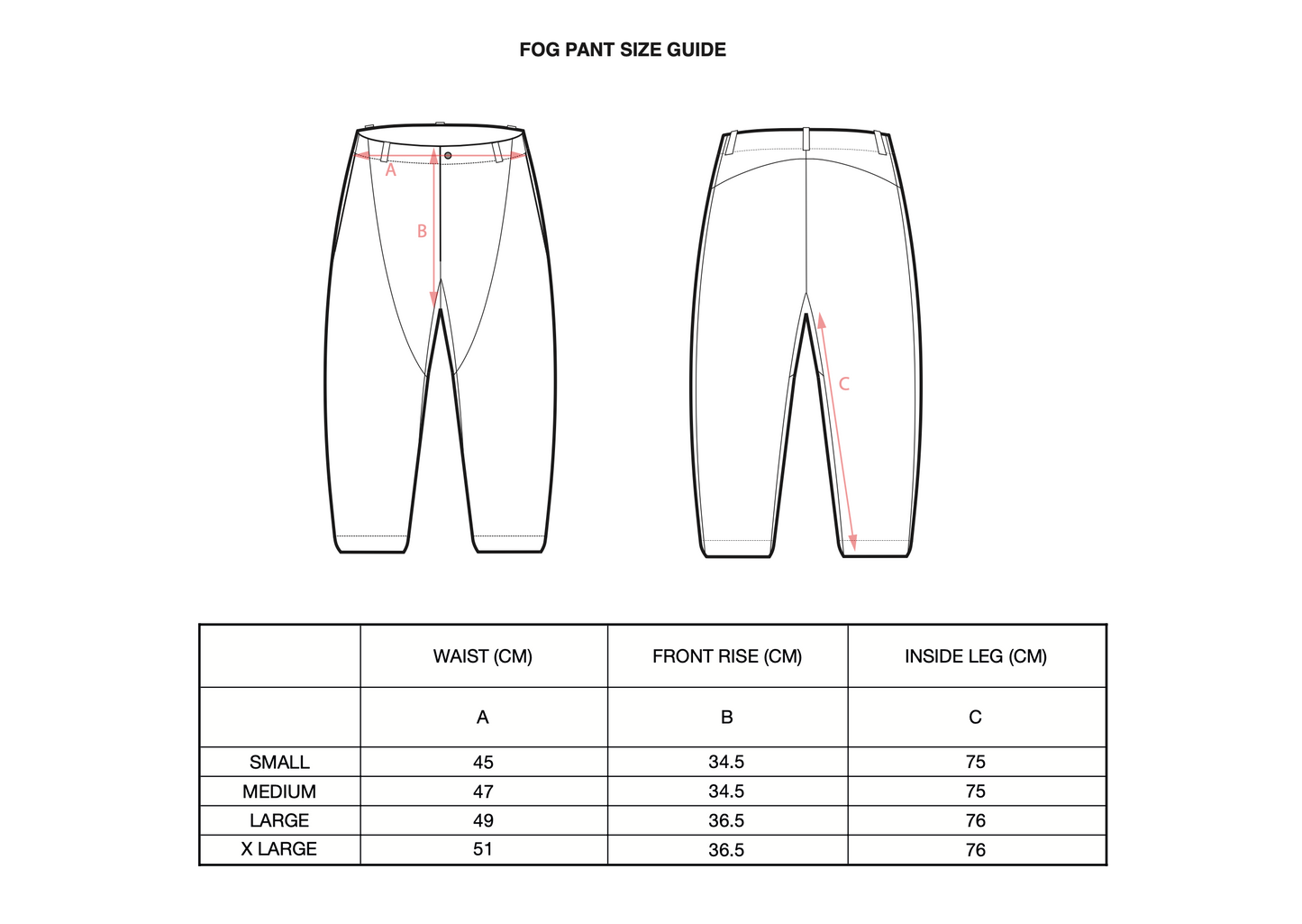Fog Pant