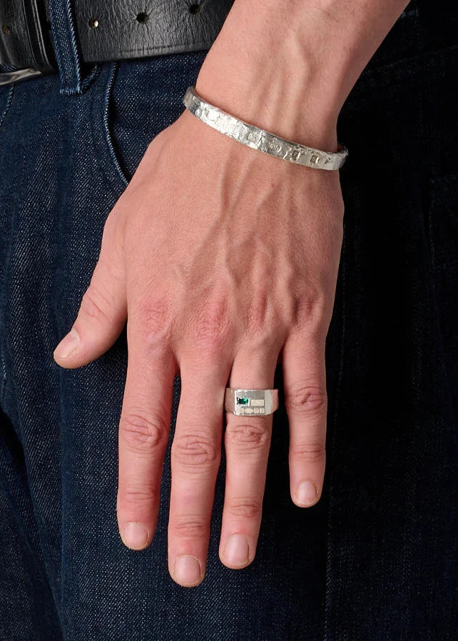 Silver Hallmark Cuff