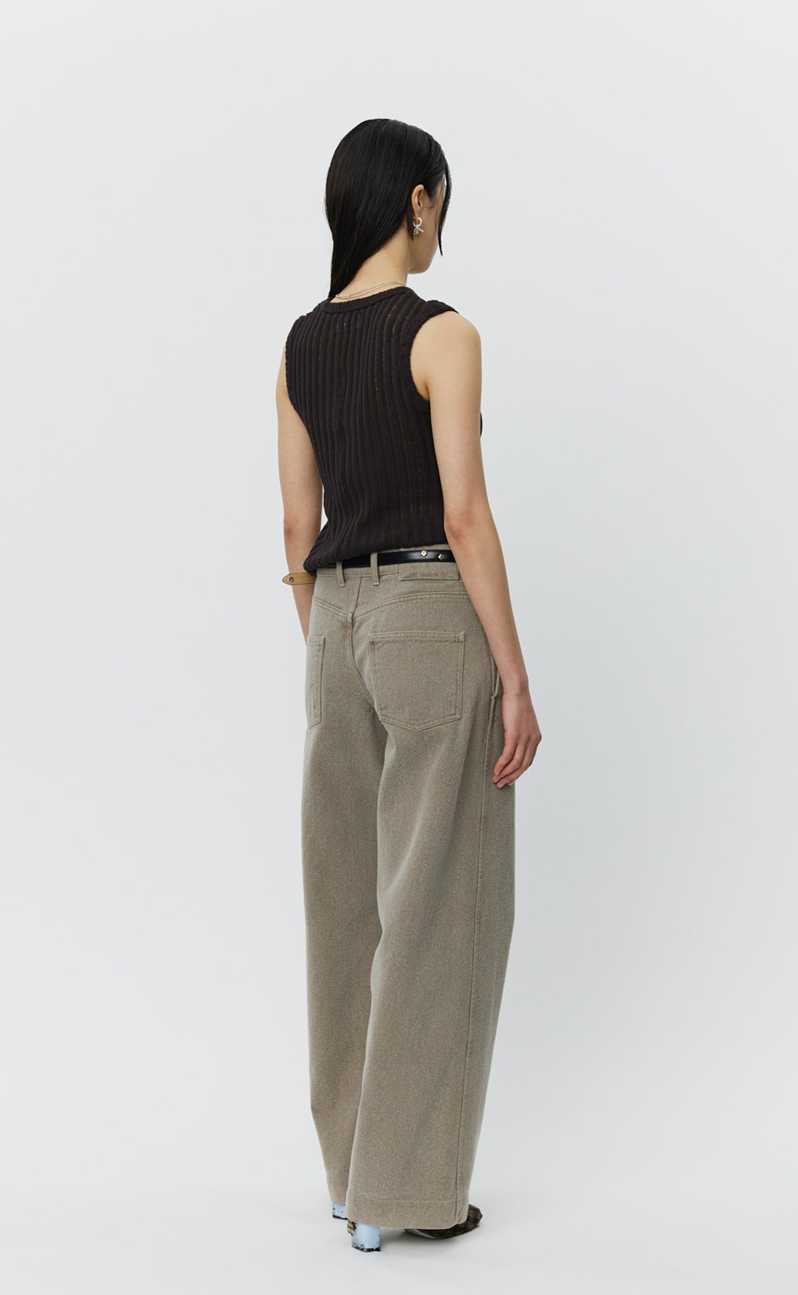 Womens Straight Cut Jeans