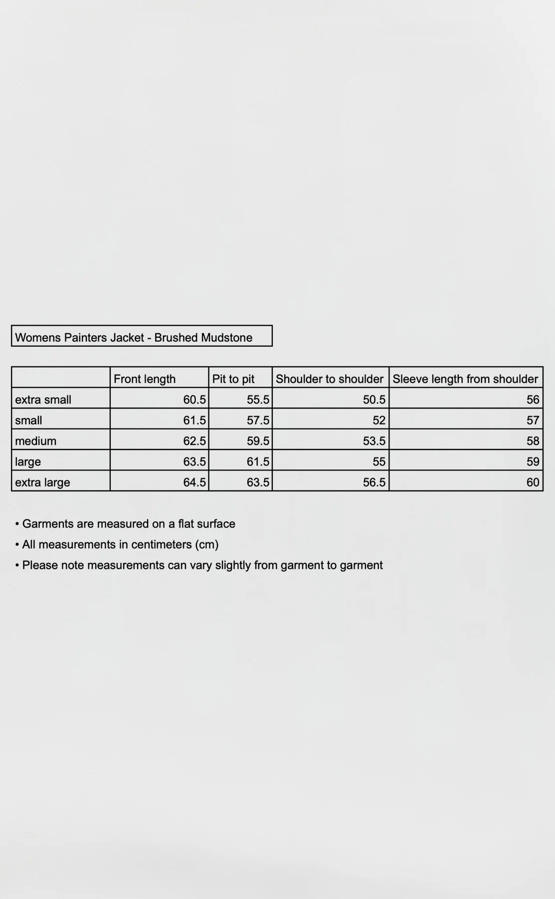 Womens Painters Jacket