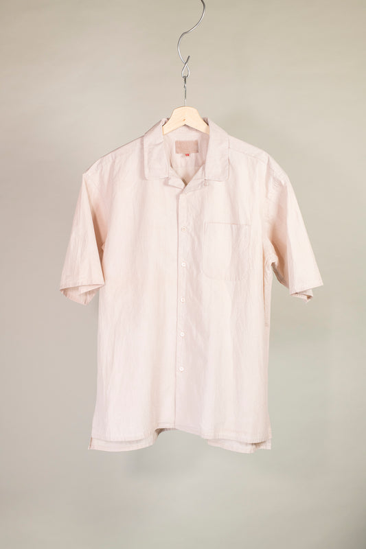 open collar shirt