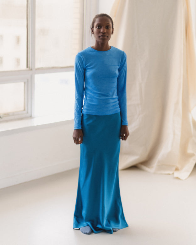 Dydine Fitted Skirt - Ecovero Satin