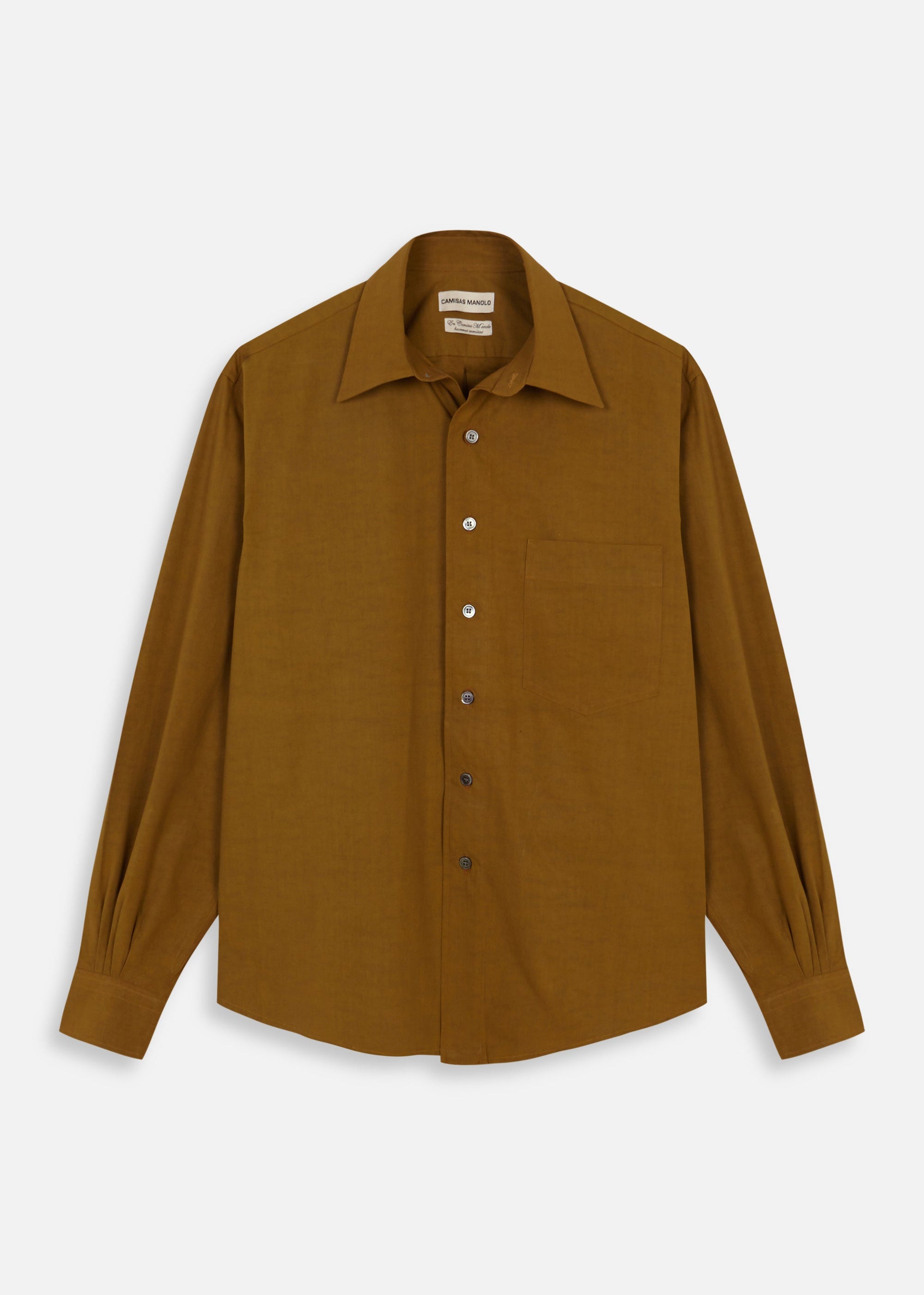 Camisas Manolo Olive Sobrecamisa Shirt