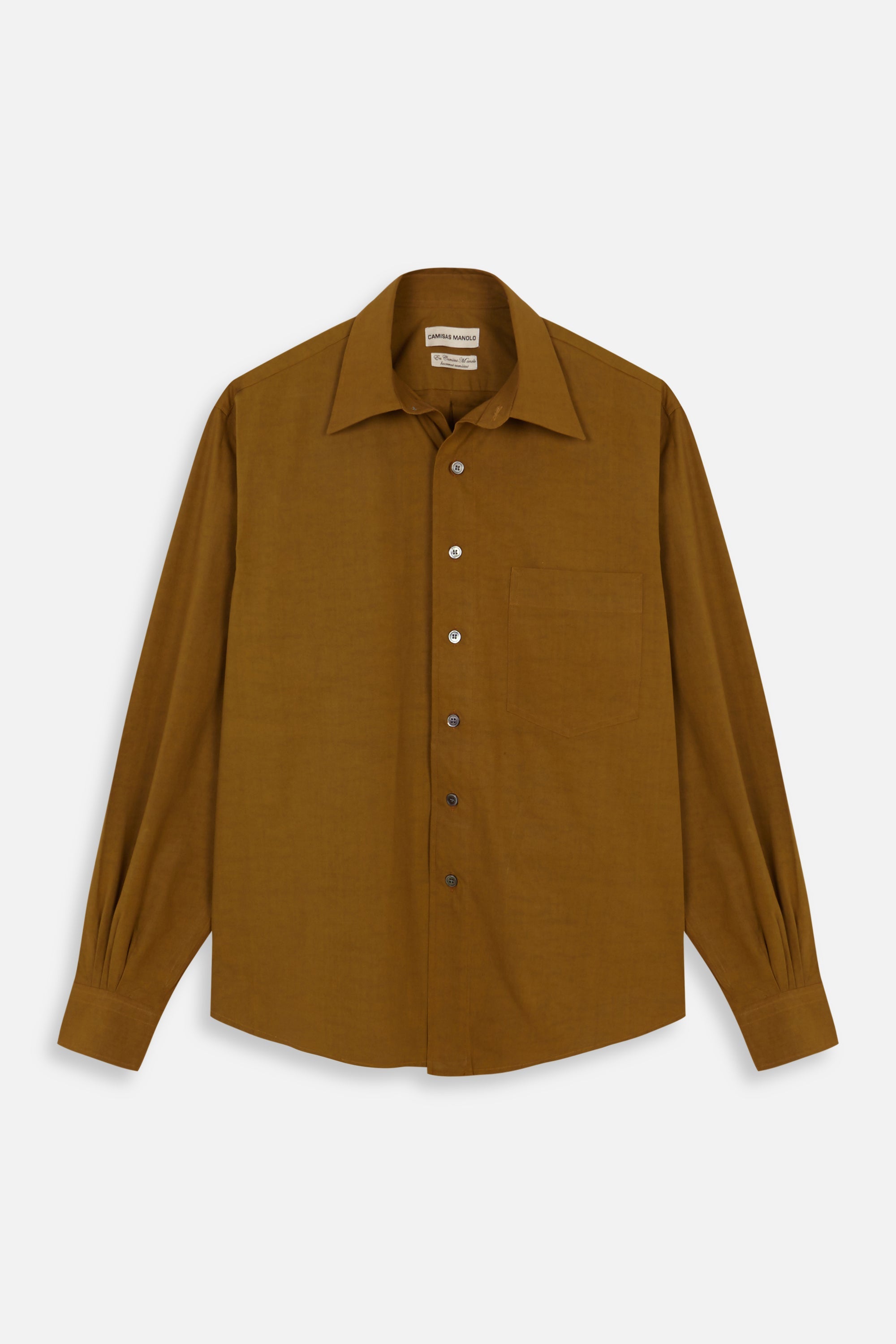 Camisas Manolo Olive Sobrecamisa Shirt