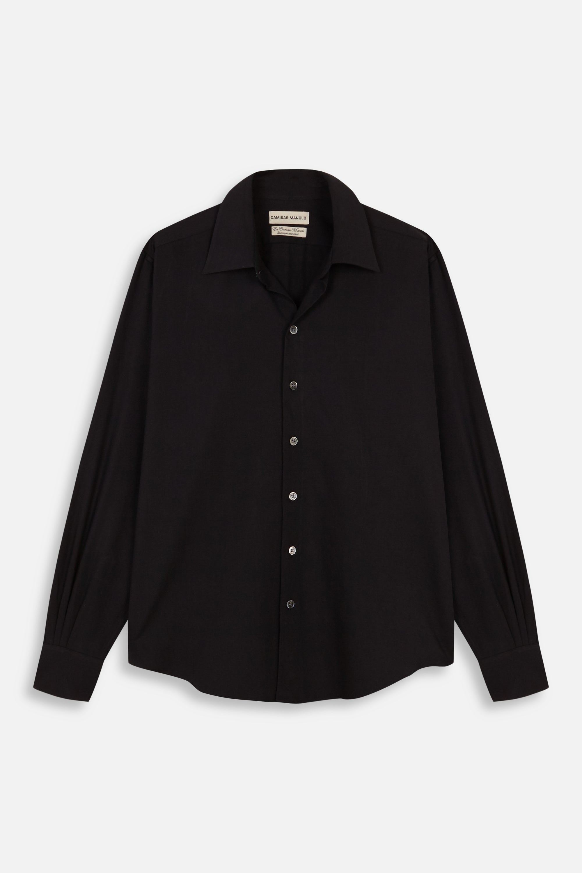 Camisas Manolo Black Normal Shirt