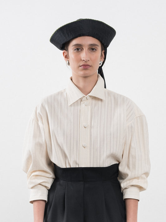 Sailor Hat - Silk Dupion