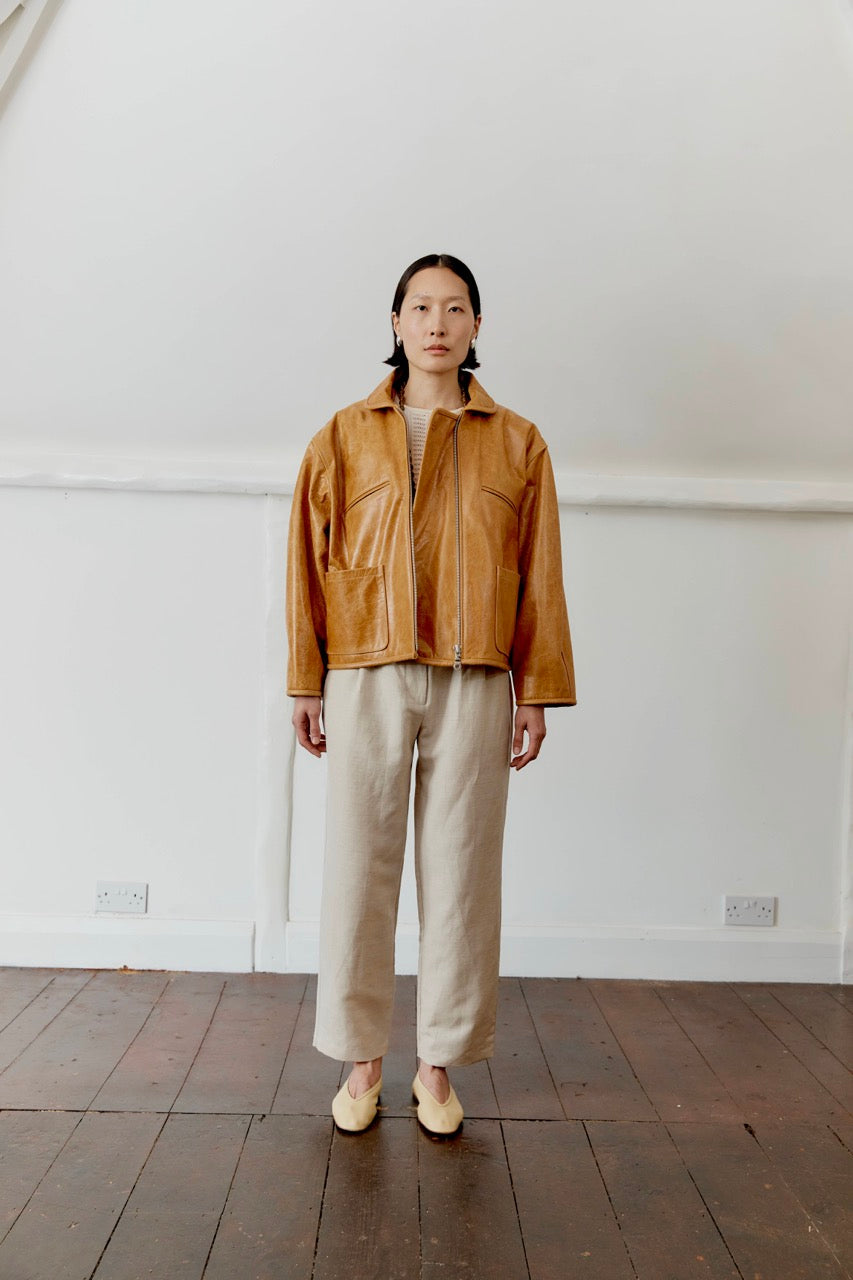 Vintage Beaumont Leather Women’s Flying Jacket