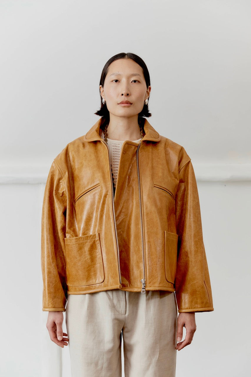 Vintage Beaumont Leather Women’s Flying Jacket