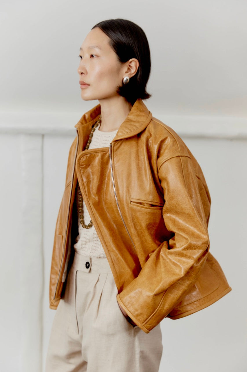 Vintage Beaumont Leather Women’s Flying Jacket