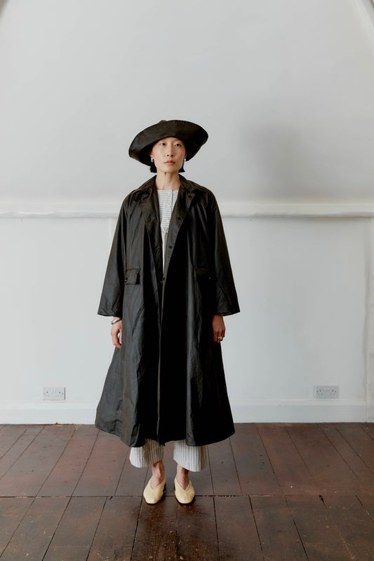 British Waxed Oilskin Kit Trench