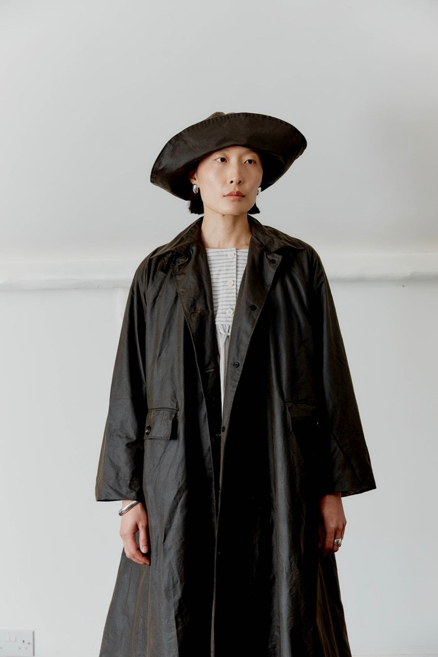 British Waxed Oilskin Kit Trench