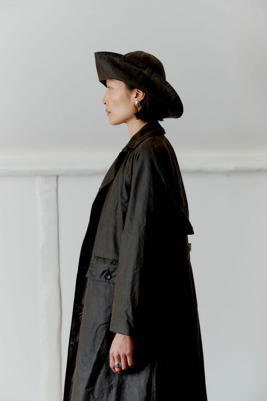 British Waxed Oilskin Kit Trench