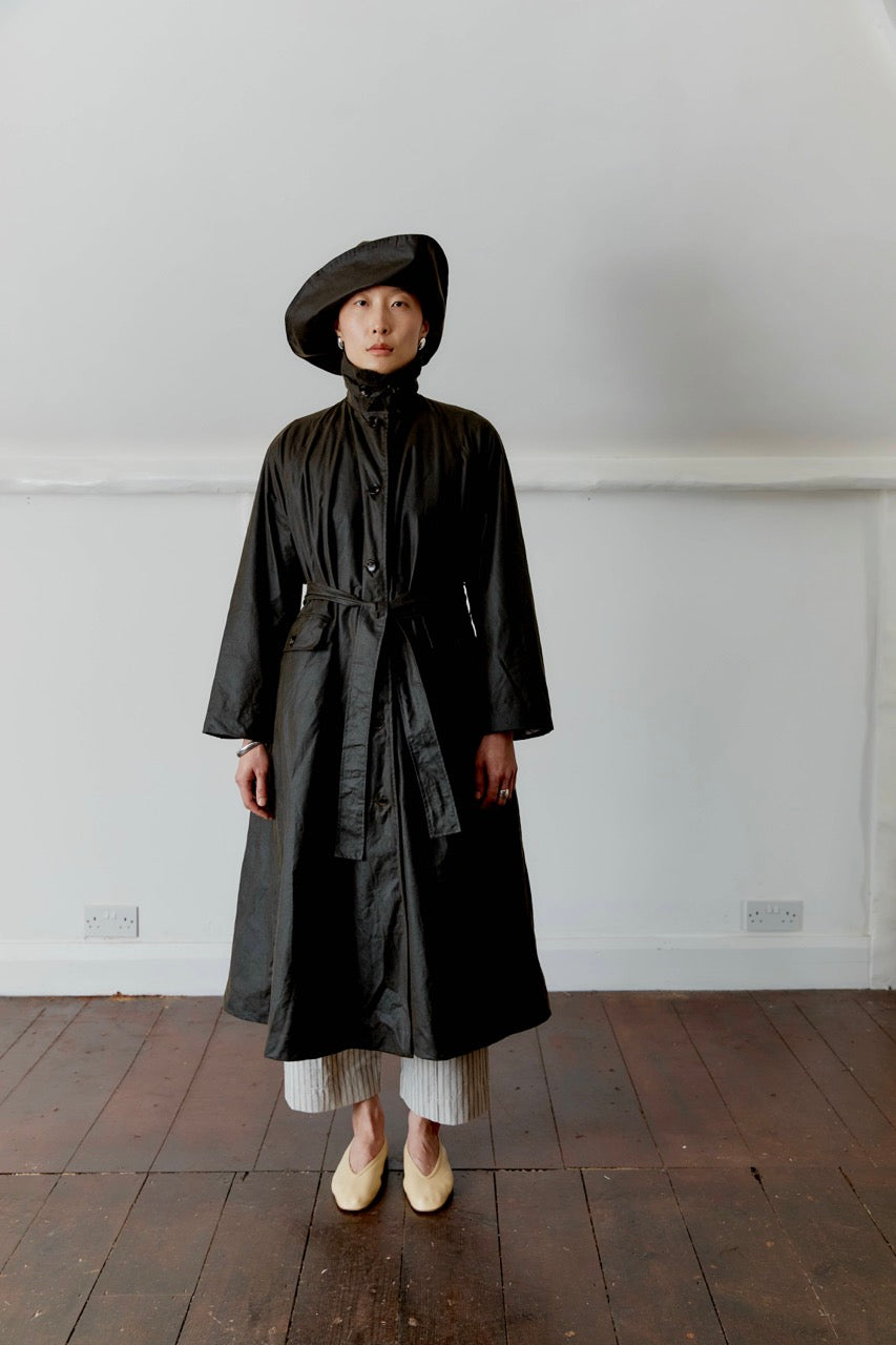 British Waxed Oilskin Kit Trench