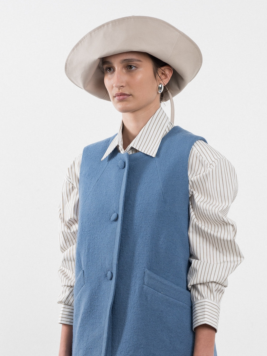 Sun Hat - British Gabardine
