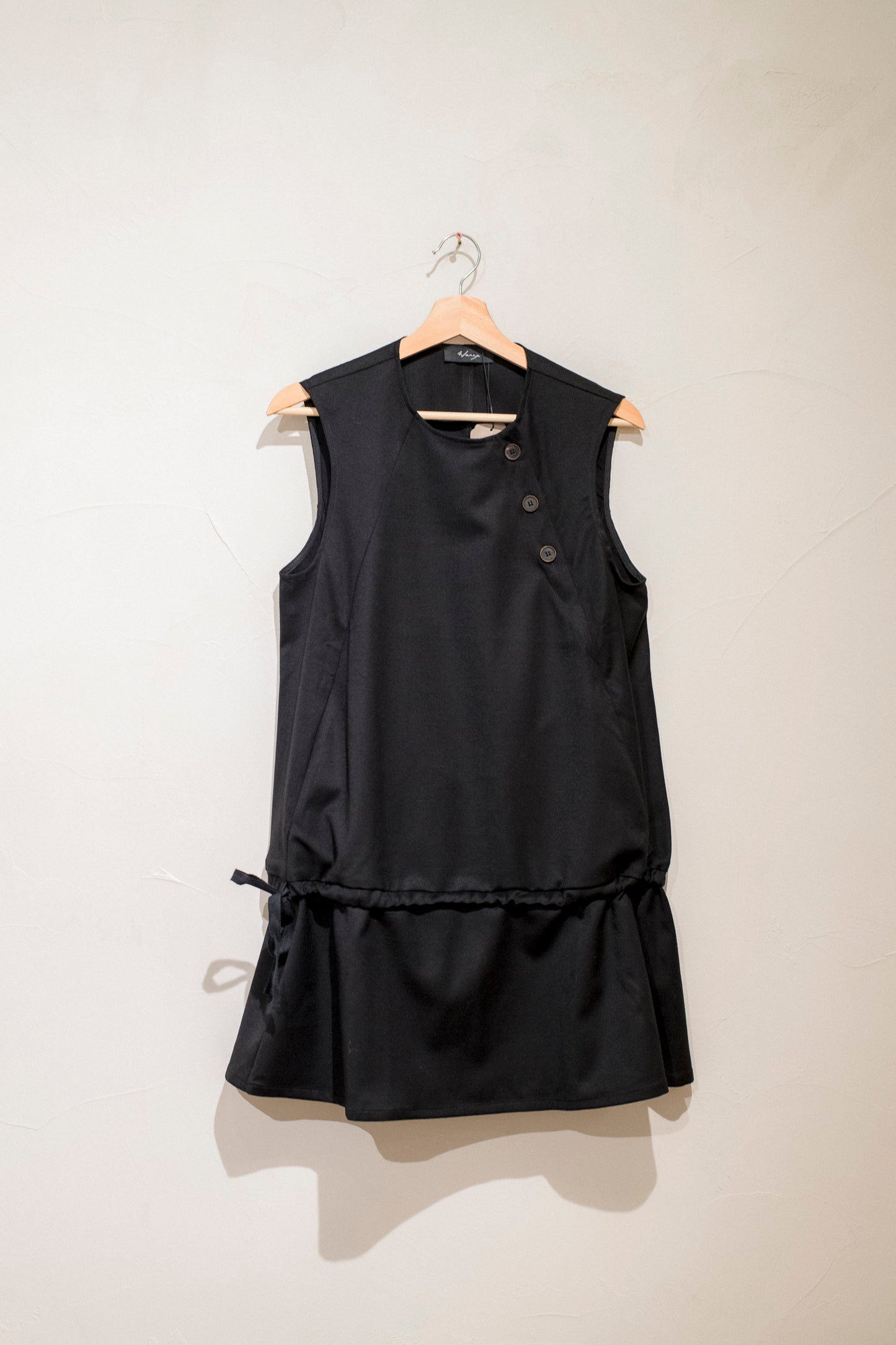 low waist cinch dress - short