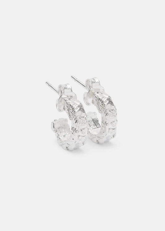 Peti French Lace Hoops - Earrings