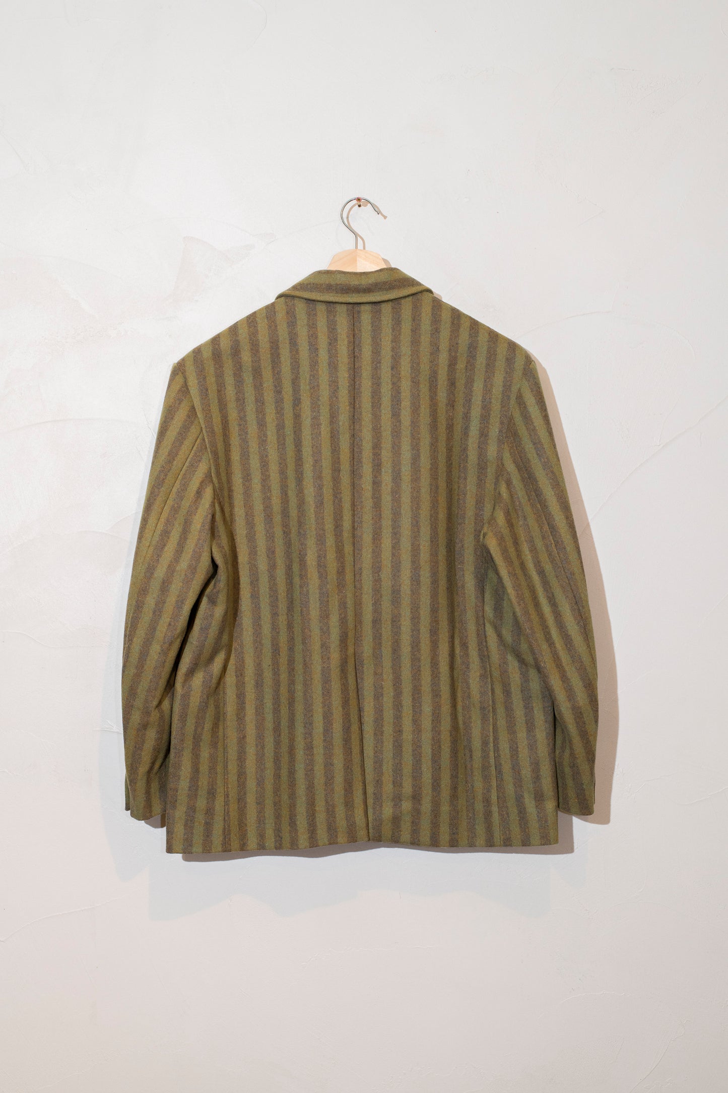 Portuguese Striped Wool Andie Blazer