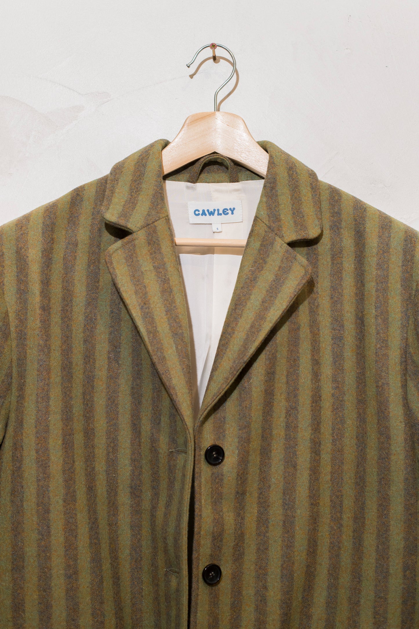 Portuguese Striped Wool Andie Blazer