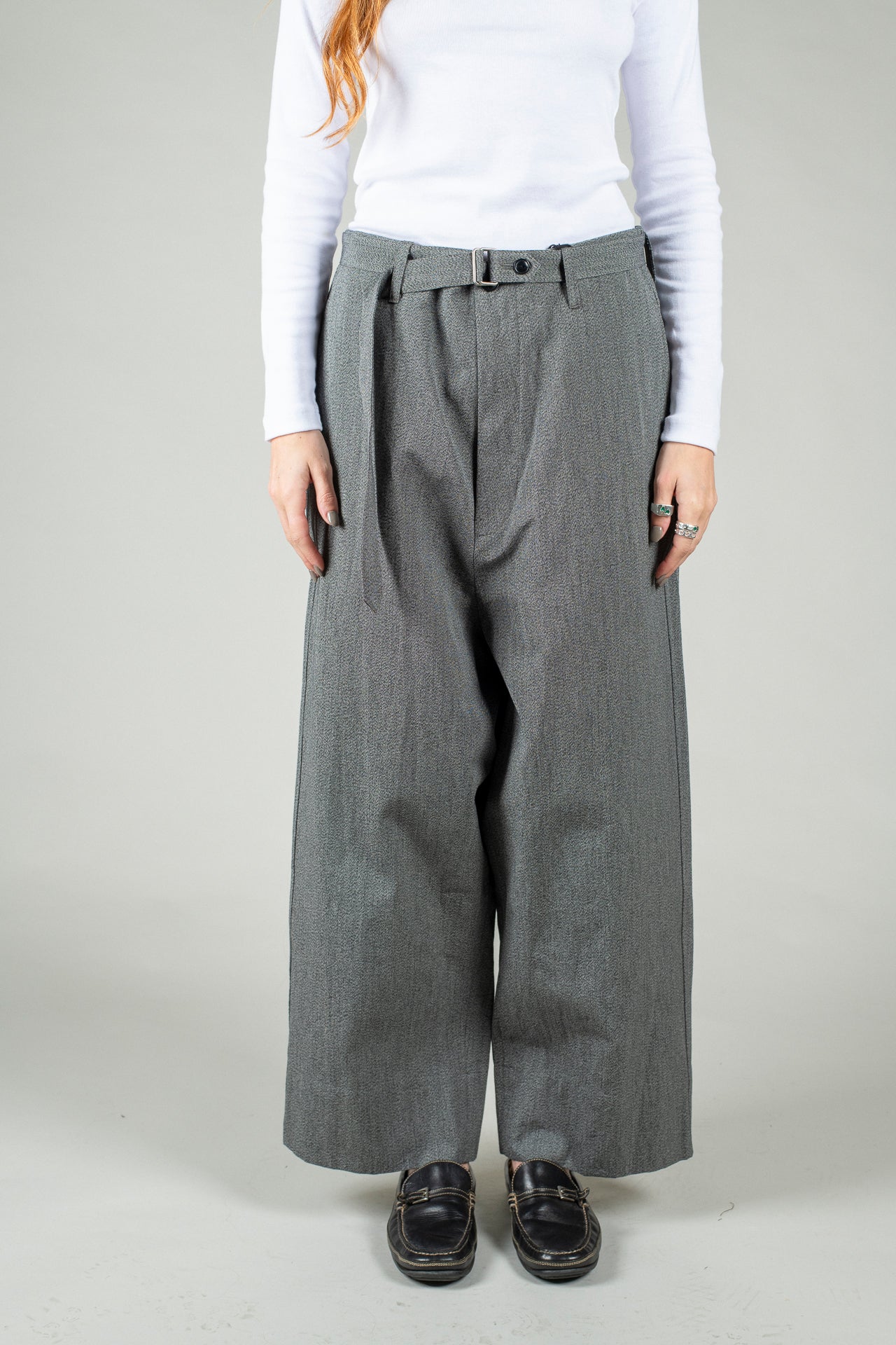 Work Cropped Trousers