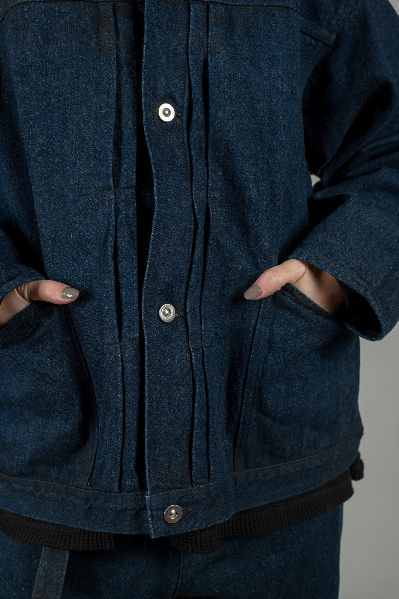 Pleats Blouse - Natural Dye