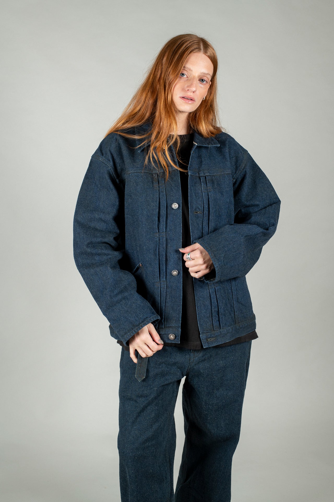 Pleats Blouse - Natural Dye