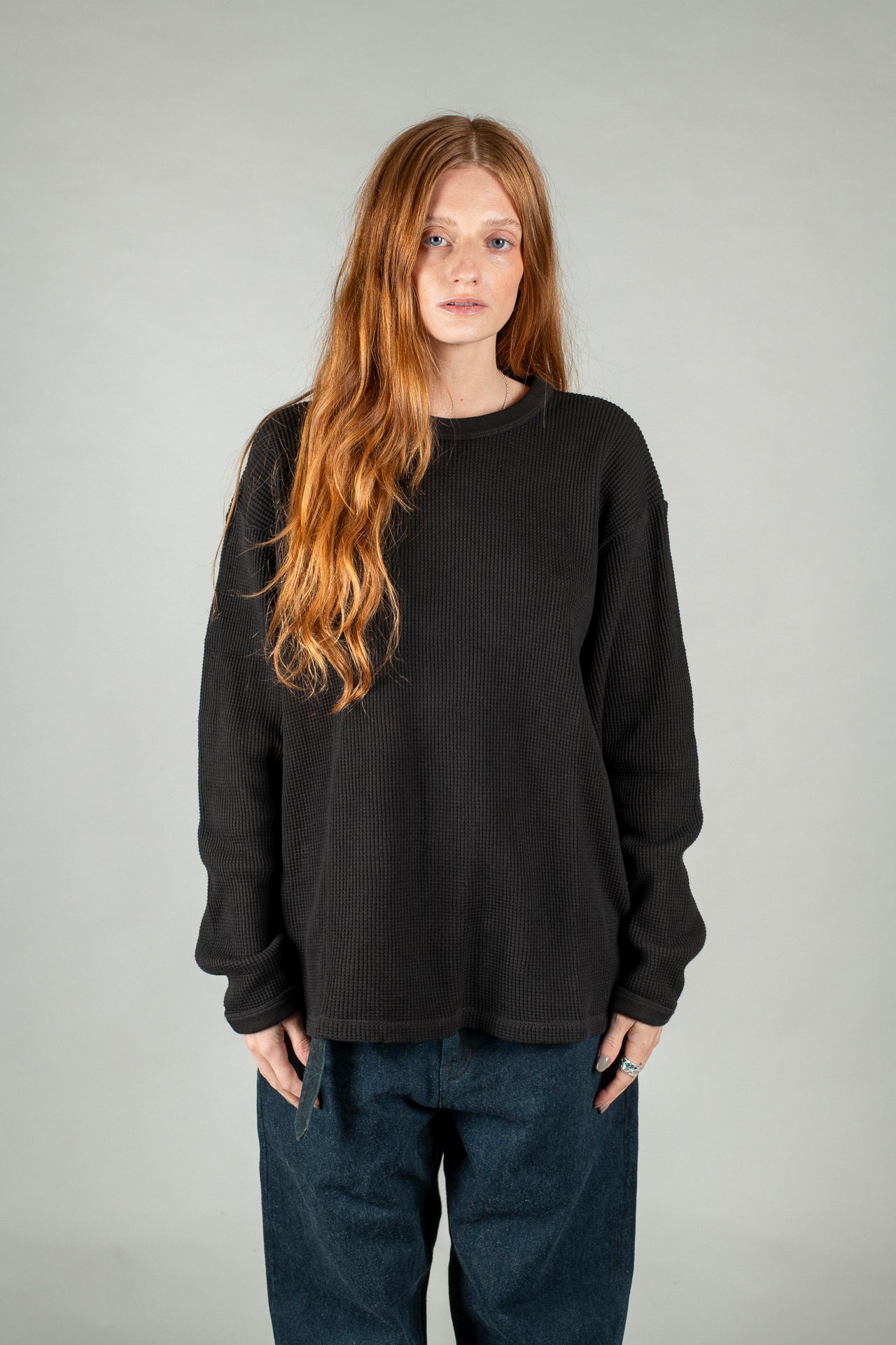 Crew Neck Pullover- Natural Dye