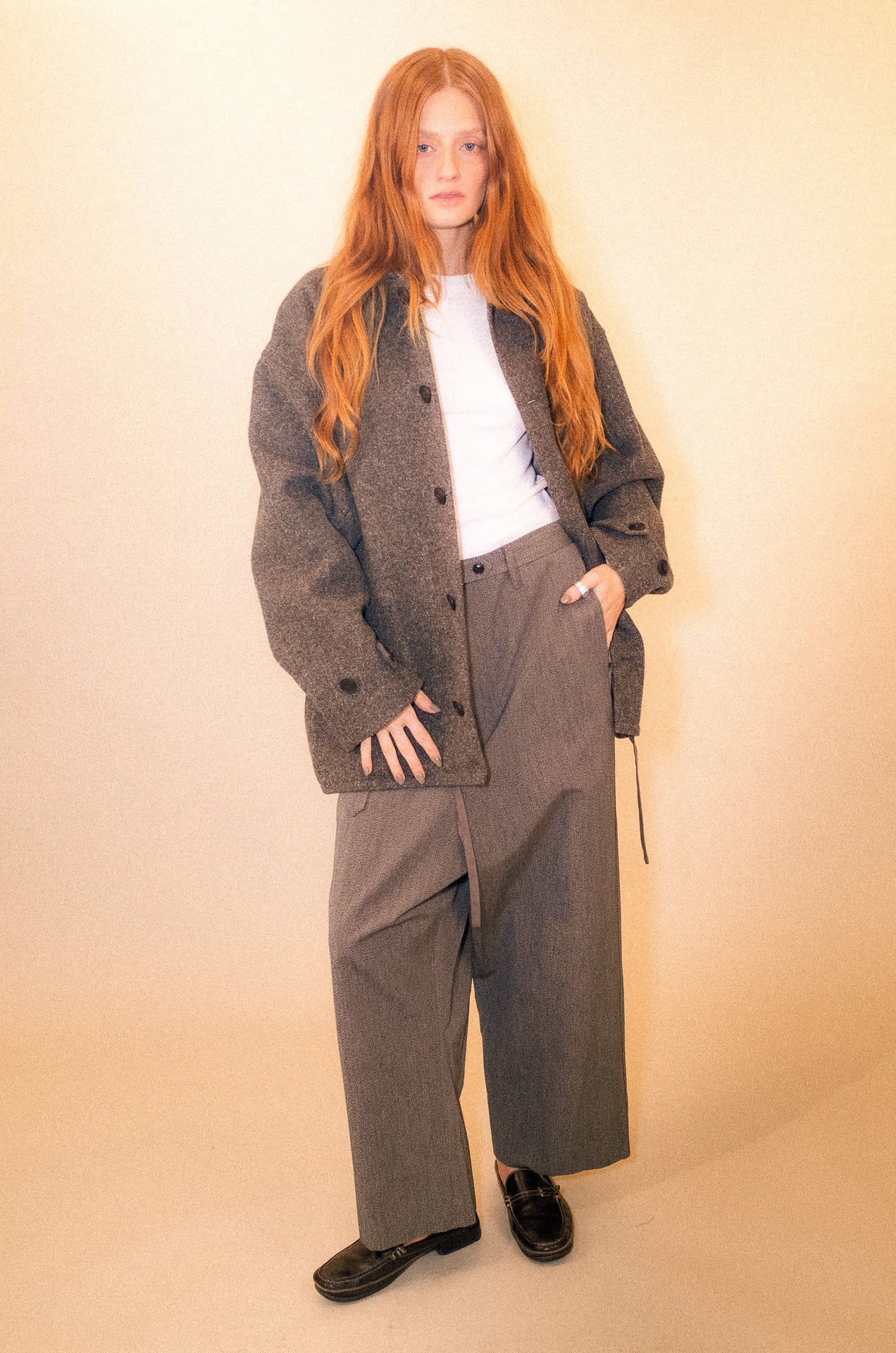 Work Cropped Trousers